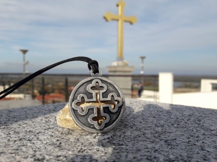 Pravoslavni krst ogrlica,unikatni srpski Crkveni krst