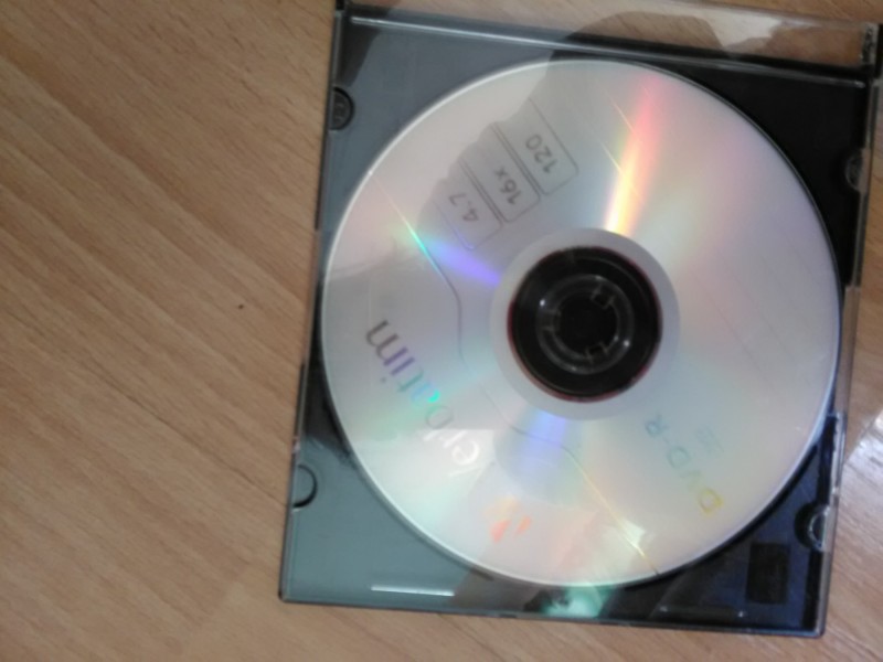 Prazan DVD Verbatim DVD-R (dva komada)