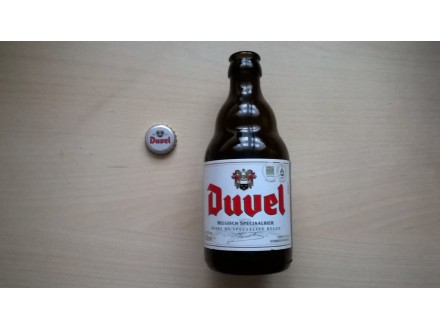 Prazna flaša DUVEL belgish speciaal piva 330ml sa čepom