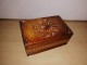 Prelepa rustična  drvena kutija za nakit slika 1