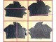 Prirodna koža crna reljefna 75x74 slika 2