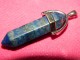 Privezak šestougaonik od lapis lazuli- dužina 41 mm slika 2