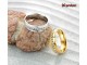 Prsten 316L - Hiruski Celik - R013 Pozlata 18K slika 1