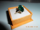 Prsten - Zeleno, volim te zeleno - Smaragd