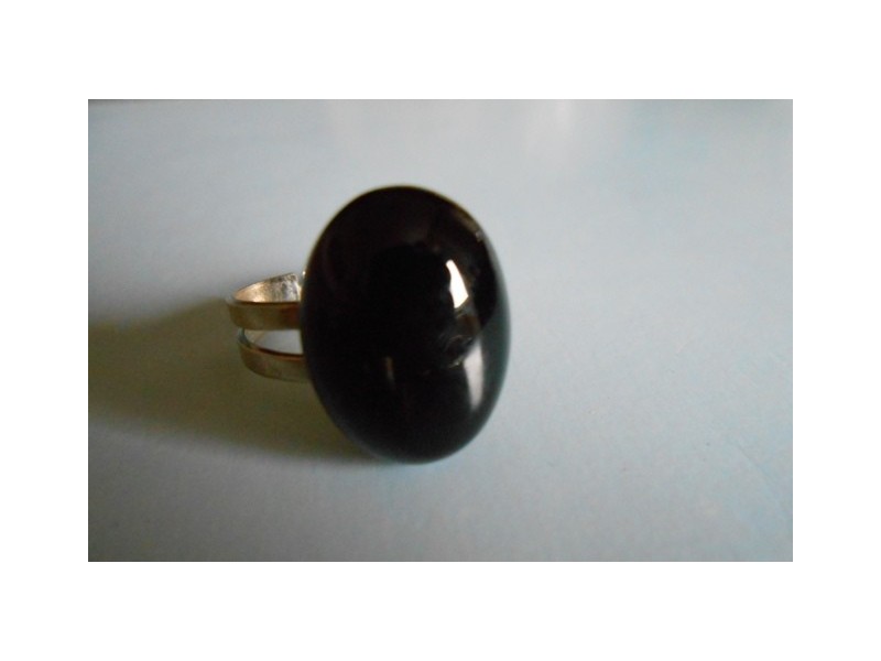Prsten - crni oniks