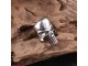 Prsten skeleton lobanja 21mm precnik slika 1