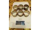 Prstenovi za salvete, 6 komada - srebro 925 slika 2