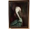 Ptica, rad slikara Mugose, ulje na platnu slika 1