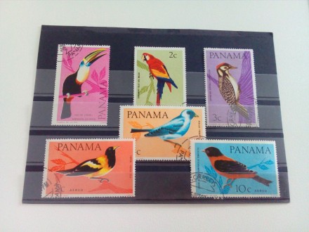 Ptice 1965 Panama Serija (6027)