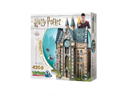 Puzle - HP, Hogwarts Clock Tower 3D - Harry Potter
