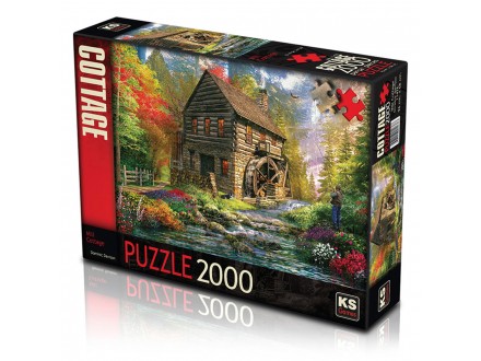Puzzle 2000 delova Stara vodenica