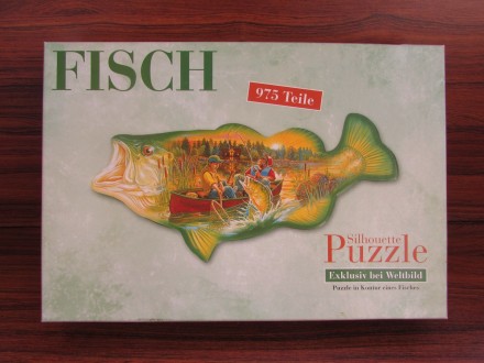 Puzzle Weltbild Silhouette 975 delova (Fisch)