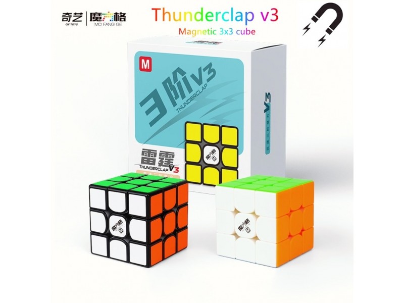 Qiyi Thunderclap V3M Magnetic kao rubikova kocka
