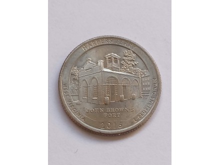 Quarter Dollar 2016.g - West Virginia - Amerika -