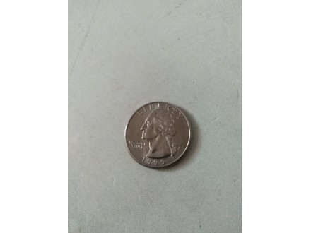 Quarter dollar  P,   USA ,1995.