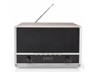 RDFM5200BN Prenosni retro radio prijemnik 12W, FM, AUX, Bluetooth, Alarm, 1200mAh, 522-1620kHz