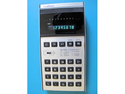 REALTONE KP-450 - stari kalkulator iz 1975.godine