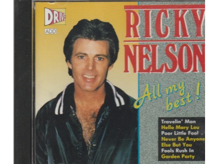 RICKY NELSON - All My Best!