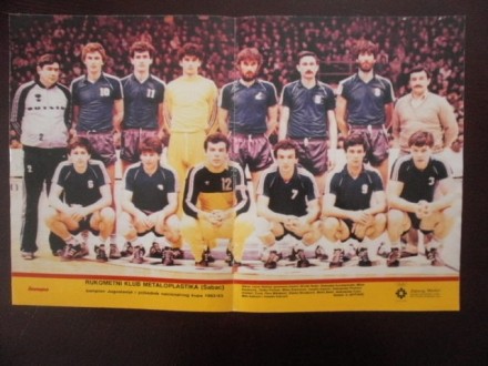 RK METALOPLASTIKA Šampion i pobednik kupa 1982/83.