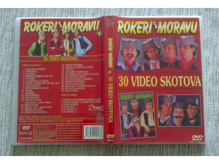 ROKERI S MORAVU - 30 Video Skotova (DVD)