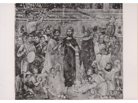 RUGANJE HRISTU / Freska u Starom Нagoričinu (1313)
