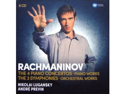 Rachmaninov: The 4 Piano Concertos • Piano Works • The 3 Symphonies • Orchestral Works, Nikolai Lugansky, André Previn, CD Box Set