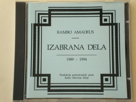 Rambo Amadeus - Izabrana Dela 1989-1994
