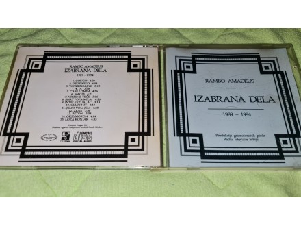Rambo Amadeus - Izabrana dela 1989-1994 , ORIGINAL