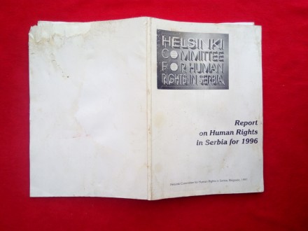 Raport on Human Rights in Serbia  for 1996