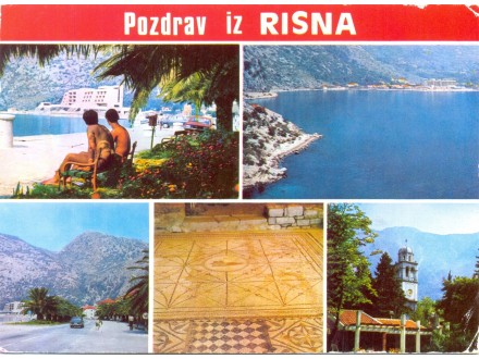 Razglednica Crna Gora, Risan