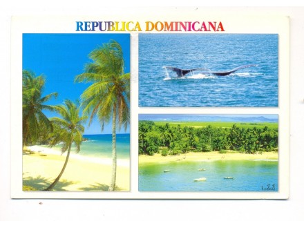 Razglednica Dominikana Kosta Norte