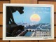 Razglednica Francuska Pariz gargojl posmatra grad slika 1