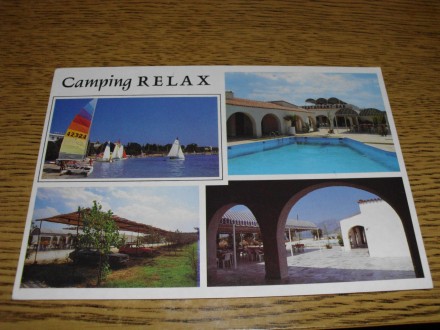 Razglednica - Grčka - Camping `RELAX` - čista