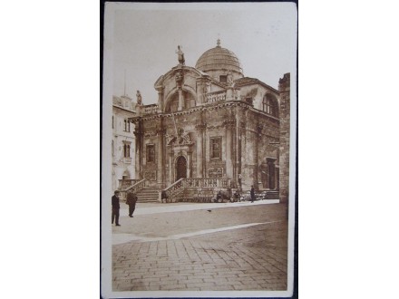 Razglednica-Hrvatska,Dubrovnik,crkva 1934.(2431.)