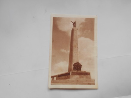 Razglednica , Iriški venac, spomenik, 1953. putnik bg