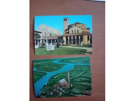 Razglednica Italija Torcello, 2 kom