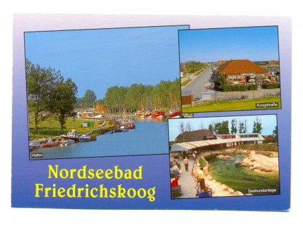 Razglednica Nemačka Nordseebad Friedrichskoog