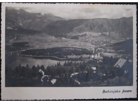 Razglednica-Slovenija,Bohinjsko jezero 1931. (1855.)