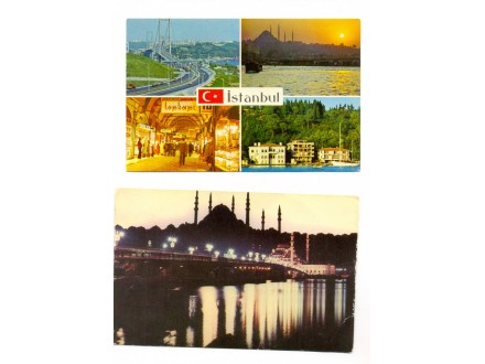 Razglednica Turska Istambul, 4 kom