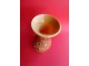 Raznobojna staklena vaza iz Češke iz 1930-ih slika 4
