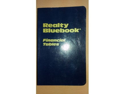 Realty Bluebook Financial Tables