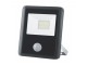Reflektor LED SMD 10W crni sa fiksnim senzorom slika 1