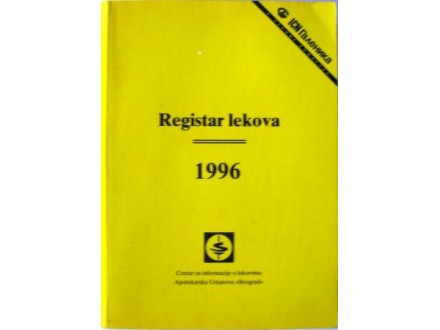 Registar lekova 1996