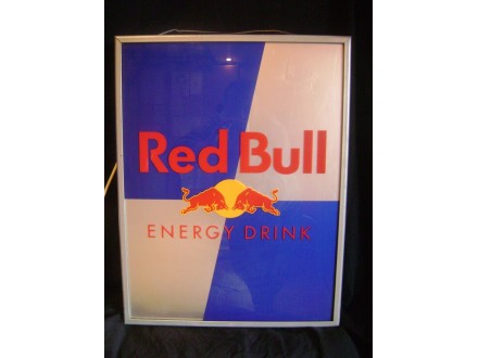 Reklama svetleca Red Bull