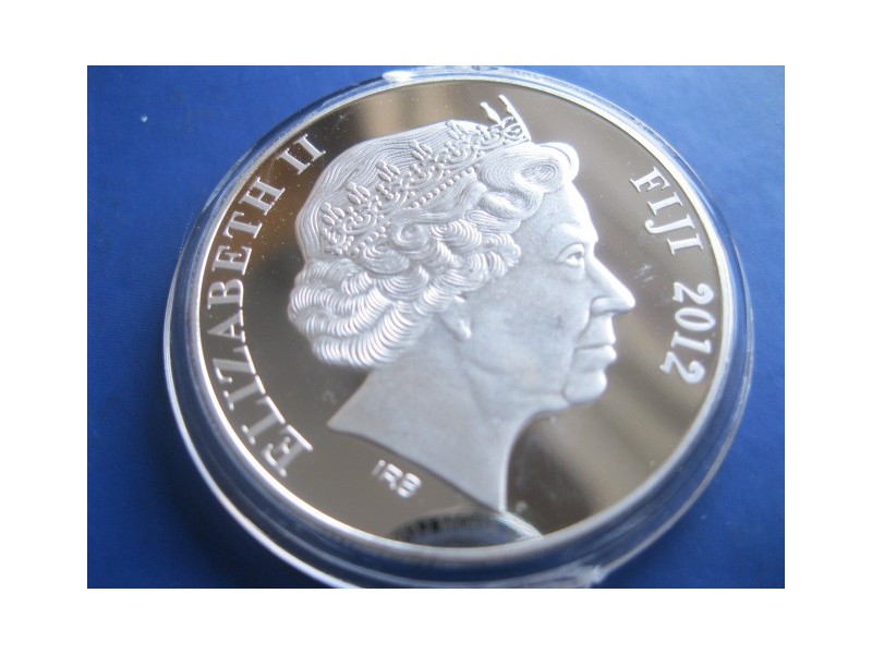 Replika      Titanic silver coin - FIJI 2012 PP/UNC