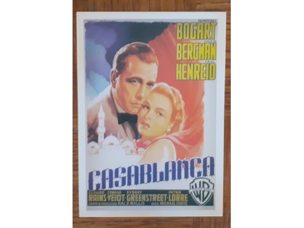Retro razglednica Casablanca