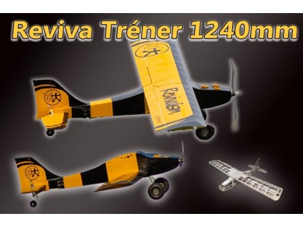 Reviva trainer - 1240mm - kit aviona drvene kontrukcije