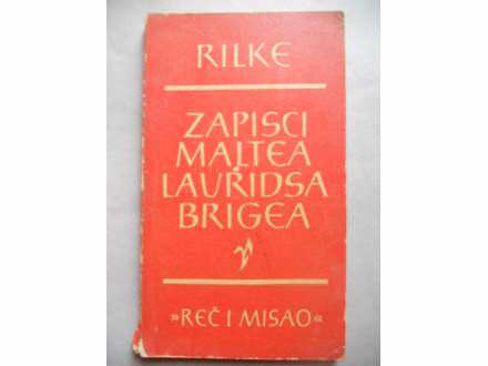 Rilke-Zapisci Maltea Lauridsa Brigea