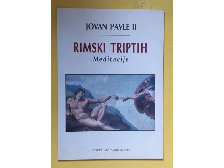 Rimski triptih Meditacije  Jovan Pavle II