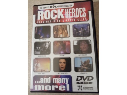 Rock Heroes / Original Hits &;;;; Video Clips - DVD